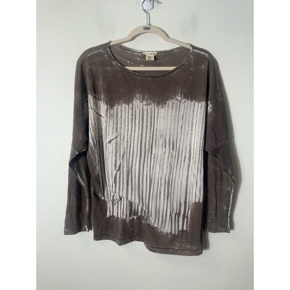 M Rena Bundle of 2 Dyed Long Sleeve T-shirts Sz M - Picture 4 of 6